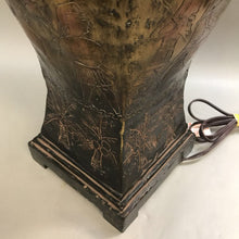 Load image into Gallery viewer, Etched Copper-look Table Lamp (36&quot;)
