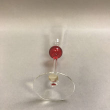 Load image into Gallery viewer, Murano Cenedese Vetri Champagne Flute Red Glass Ball (10&quot;)
