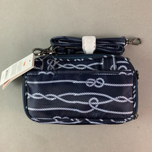 Load image into Gallery viewer, Lug Nautical Navy Roundabout Convertible Crossbody Bag Purse (6x9x2&quot;)
