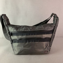 Load image into Gallery viewer, Lug Charcoal Nylon Trooper Large Crossbody Bag Purse (10x15x5&quot;)
