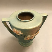 Load image into Gallery viewer, Roseville Pottery Magnolia 94-9 / Handled Vase 1940’s - Made in USA (9&quot;)(As Is)
