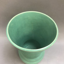 Load image into Gallery viewer, Vintage McCoy Pottery Green Glazed Vase (8.5&quot;)
