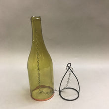 Load image into Gallery viewer, Hanging Wine Bottle Votive Light (10&quot;)
