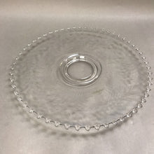 Load image into Gallery viewer, Vintage Imperial Glass Etched Candlewick Serving Plate (15&quot;)
