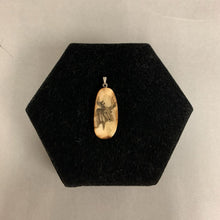 Load image into Gallery viewer, Moose Scrimshaw Etched Antler Pendant (1.25&quot;)
