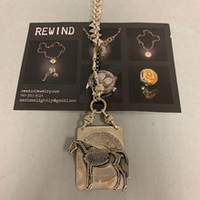 Load image into Gallery viewer, Rewind Carlos Montanaro Steampunk Skeletal Horse Necklace (29&quot;)
