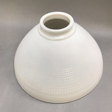 Load image into Gallery viewer, Corning White Milk Glass Torchiere Lamp Shade (5.5x10x10) (2 Available)
