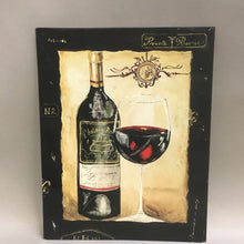 Load image into Gallery viewer, Wine Bottle Kitchen Metal Sign (14&quot; x 11&quot;)
