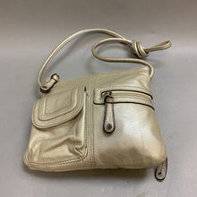 Load image into Gallery viewer, Tignanello Pearl Pebbled Leather Crossbody Bag Purse (8x9&quot;)
