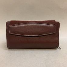 Load image into Gallery viewer, Maroon Leather Organizer Wallet (4x7&quot;)
