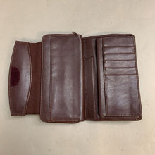 Load image into Gallery viewer, Maroon Leather Organizer Wallet (4x7&quot;)
