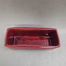 Load image into Gallery viewer, McCoy Pottery Red Planter Box (3.5x8.5x3.5)
