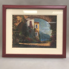 Load image into Gallery viewer, Framed Cottage by The Water Print (18x22)
