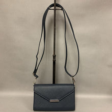 Load image into Gallery viewer, Save the Girls Navy Faux Leather Phone Crossbody Purse (5x8x1.5&quot;)
