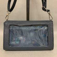 Load image into Gallery viewer, Save the Girls Navy Faux Leather Phone Crossbody Purse (5x8x1.5&quot;)
