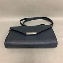 Load image into Gallery viewer, Save the Girls Navy Faux Leather Phone Crossbody Purse (5x8x1.5&quot;)
