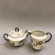 Load image into Gallery viewer, Vintage Mitterteich Bavaria China Tea Pot, Cup/Saucers, Creamer/Sugar Set Florals (41 pcs)
