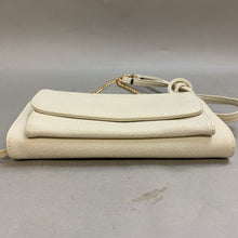 Load image into Gallery viewer, Cream Faux Leather Chain Strap Phone Crossbody Purse (4.5x8.5&quot;)
