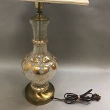 Load image into Gallery viewer, Gilded Crackle Glass Acccent Lamp (31&quot;)
