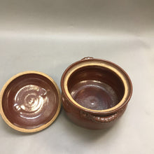 Load image into Gallery viewer, Vintage Stoneware Red Pottery Casserole Dish Lid (4x6)
