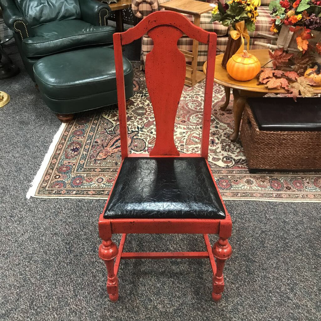 Red Wood Chair (41x18x19)