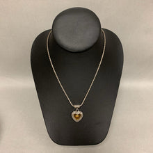 Load image into Gallery viewer, Brighton Yellow Floating Heart Necklace (18&quot;)
