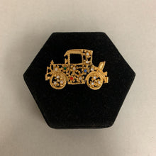 Load image into Gallery viewer, Vintage Rhinestone Model T Ford Brooch Pin (2&quot;)
