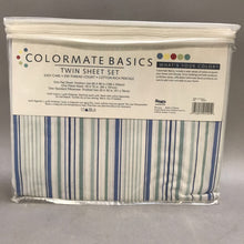 Load image into Gallery viewer, Sears Colormate Basics Twin 3 Piece Sheet Set
