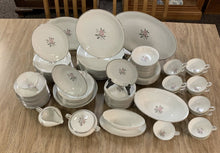 Load image into Gallery viewer, Noritake China &quot;Rosales&quot; #5790 Dinnerware 94 Piece Set
