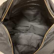 Load image into Gallery viewer, Kate Spade Black Nylon Leather Trim Hobo Purse (10x14x6.5&quot;)
