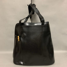 Load image into Gallery viewer, Longchamp Black Leather Roseau Shoulder Bag Purse (13x15x4&quot;)
