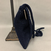 Load image into Gallery viewer, The Sak Navy Crochet Crossbody Purse (9x7.5&quot;)
