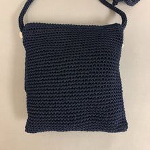 Load image into Gallery viewer, The Sak Navy Crochet Crossbody Purse (9x7.5&quot;)
