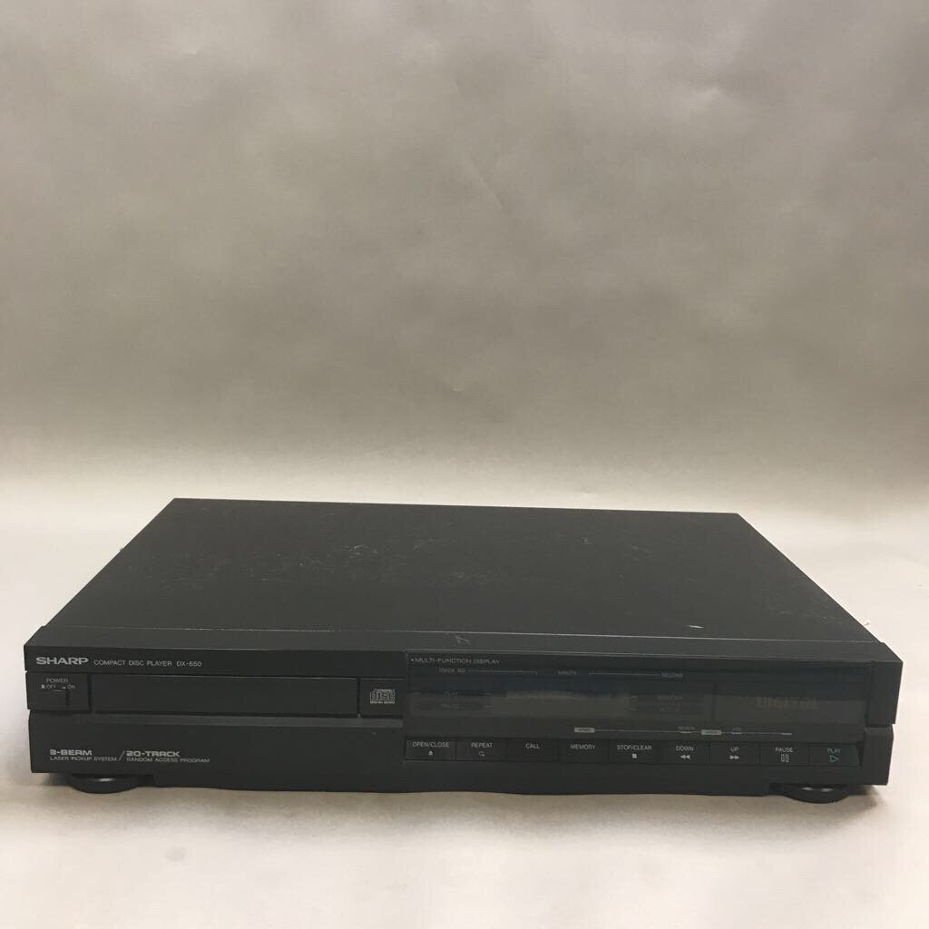 Sharp DX-650 CD Player (3x17x11)