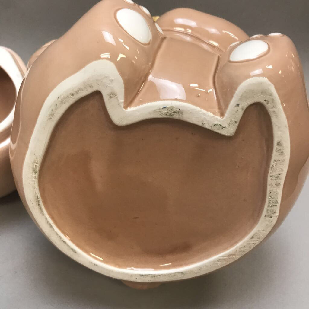 thehighlights＊pot'teddybrown Vintage Teddy Bear in the Honey Pot Cookie Jar (11