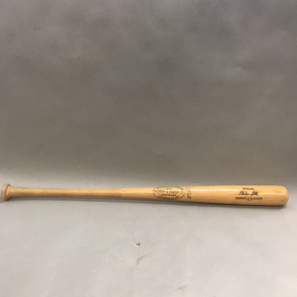 Louisville Slugger Hillerich & Bradsby Bat Wooden 125 Charles Bates (34