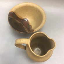 Load image into Gallery viewer, Vintage Turdin 1987 Mini Pottery Bowl &amp; Pitcher (2 pc)
