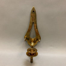 Load image into Gallery viewer, Brass Wall Sconce Candle Holder (10.5&quot;) (2 Available)
