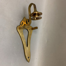 Load image into Gallery viewer, Brass Wall Sconce Candle Holder (10.5&quot;) (2 Available)
