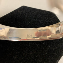 Load image into Gallery viewer, Michael Hilliar Sterling History of Ireland Etched Storyteller Cuff Bracelet (0.5&quot; Wide, 7.25&quot; Inside Diameter: 6.75&quot; w/ 0.5&quot; Opening)
