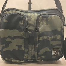 Load image into Gallery viewer, IHKWIP Camo Nylon Crossbody Purse (9x10x2&quot;)
