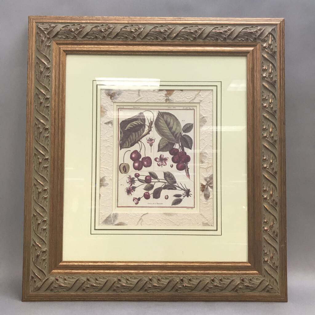Ornate Wood Framed 