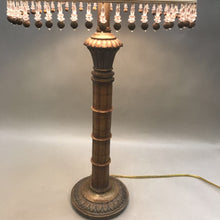 Load image into Gallery viewer, Resin Ornate Bamboo Look Table Lamp (30&quot;)
