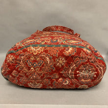 Load image into Gallery viewer, Vera Bradley Windsor Red Paisley Quilted Tote Bag Purse (15x17x5&quot;)
