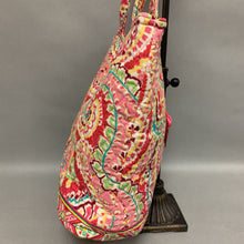 Load image into Gallery viewer, Vera Bradley Capri Melon Print Quilted Shoulder Bag Purse (10x13x5&quot;)
