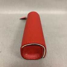 Load image into Gallery viewer, Talbots Red Faux Leather Pill Organizer NWT (2x7&quot;)
