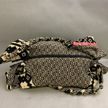 Load image into Gallery viewer, Stella 9 Anthropologie Black &amp; Cream Print Hobo Bag Purse (14x23&quot;)

