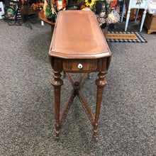 Load image into Gallery viewer, Antique Drop Leaf Table AS IS (29x13/36x36)
