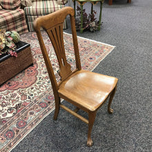 Load image into Gallery viewer, Oak Chair AS IS (39x18x18)
