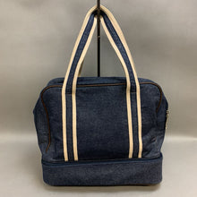 Load image into Gallery viewer, Bath &amp; Body Works Blue Denim Travel Toiletry Bag (13x16x5.5&quot;)
